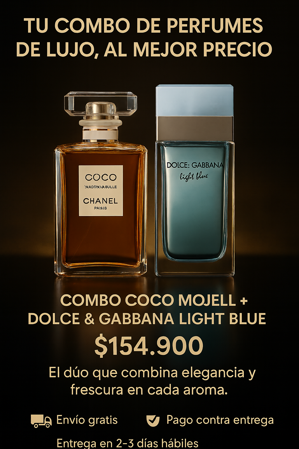 PROMO x2 LIGHT BLUE - COCO MADEMOISELLE
