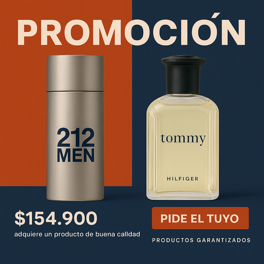PROMO x2 TOMMY MEN - 212 MEN