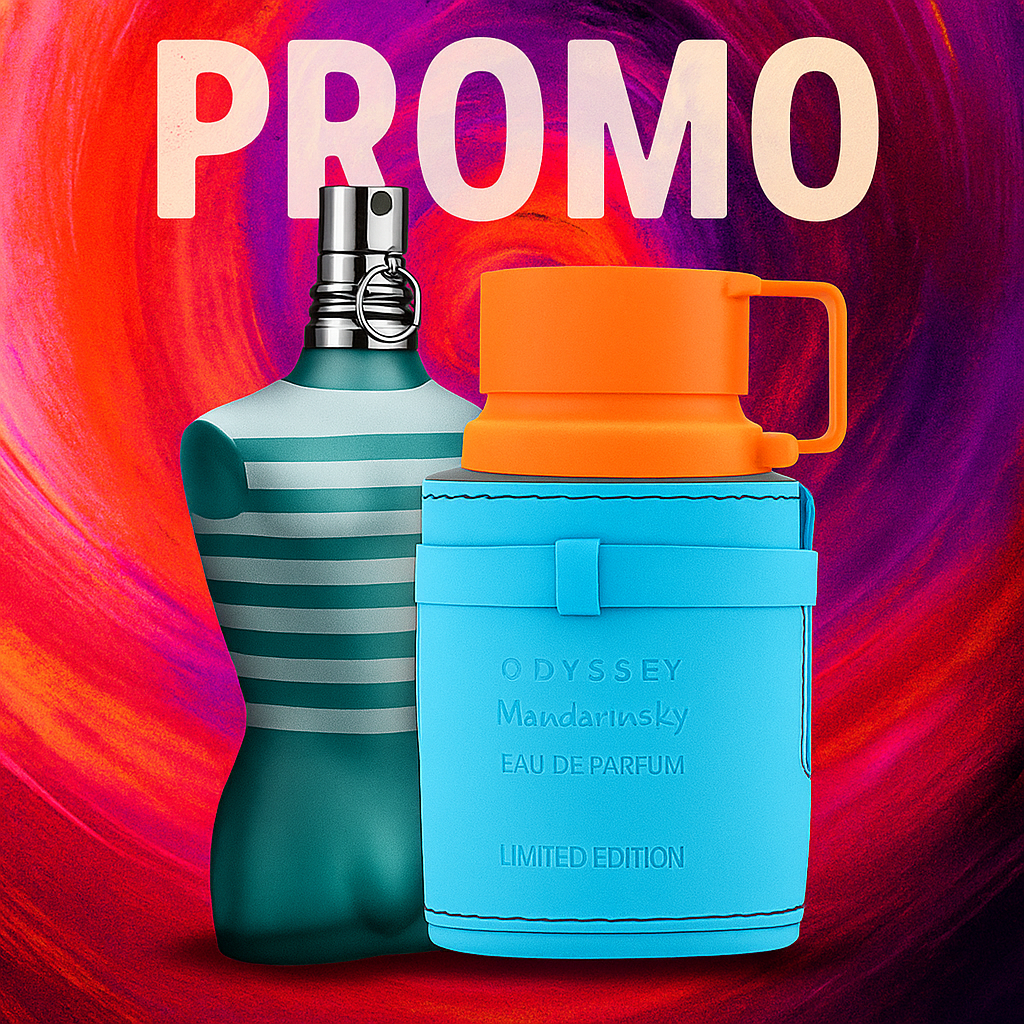 PROMO x2 ODISSEY MANDARINE SKY - LE MALE JEAN PAUL GAULTIER
