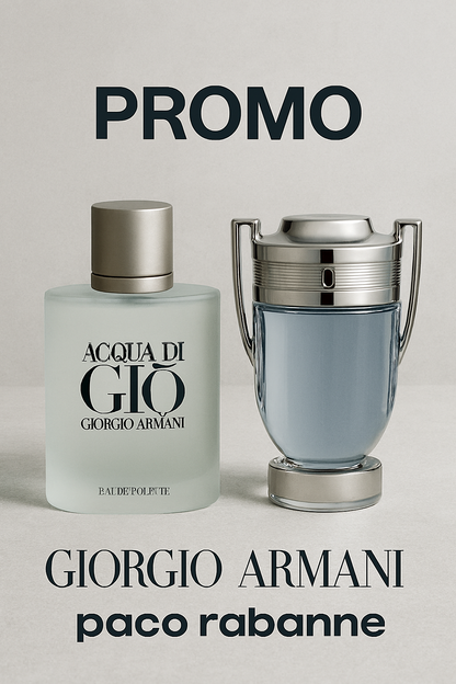 PROMO x2 INVICTUS - ACQUA DE GIO